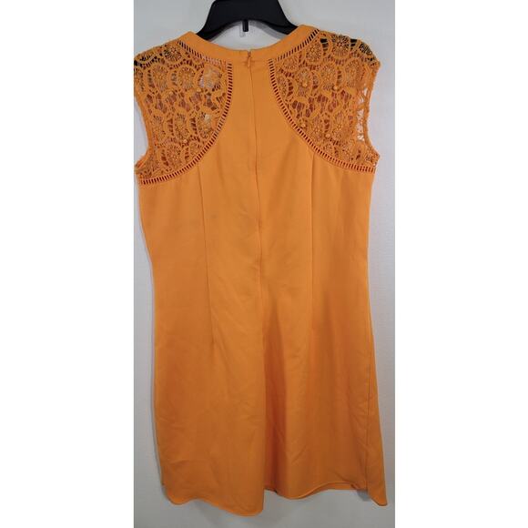 Esley Dress Womens Large Lace Embellished Sleeveless Dress Fun Summer NWT - Picture 3 of 8